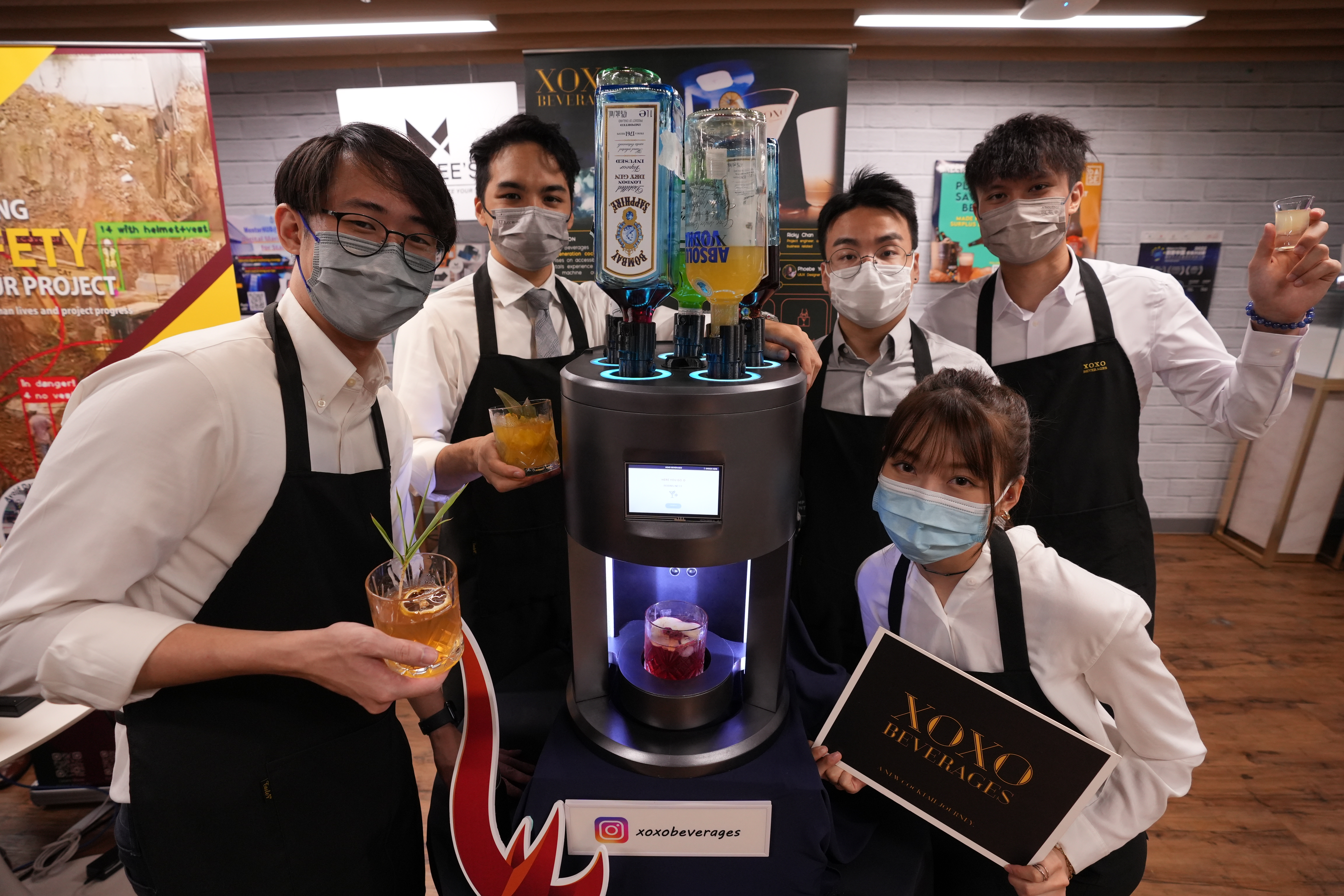 银奖及电梯演讲奖得主XOXO Beverages