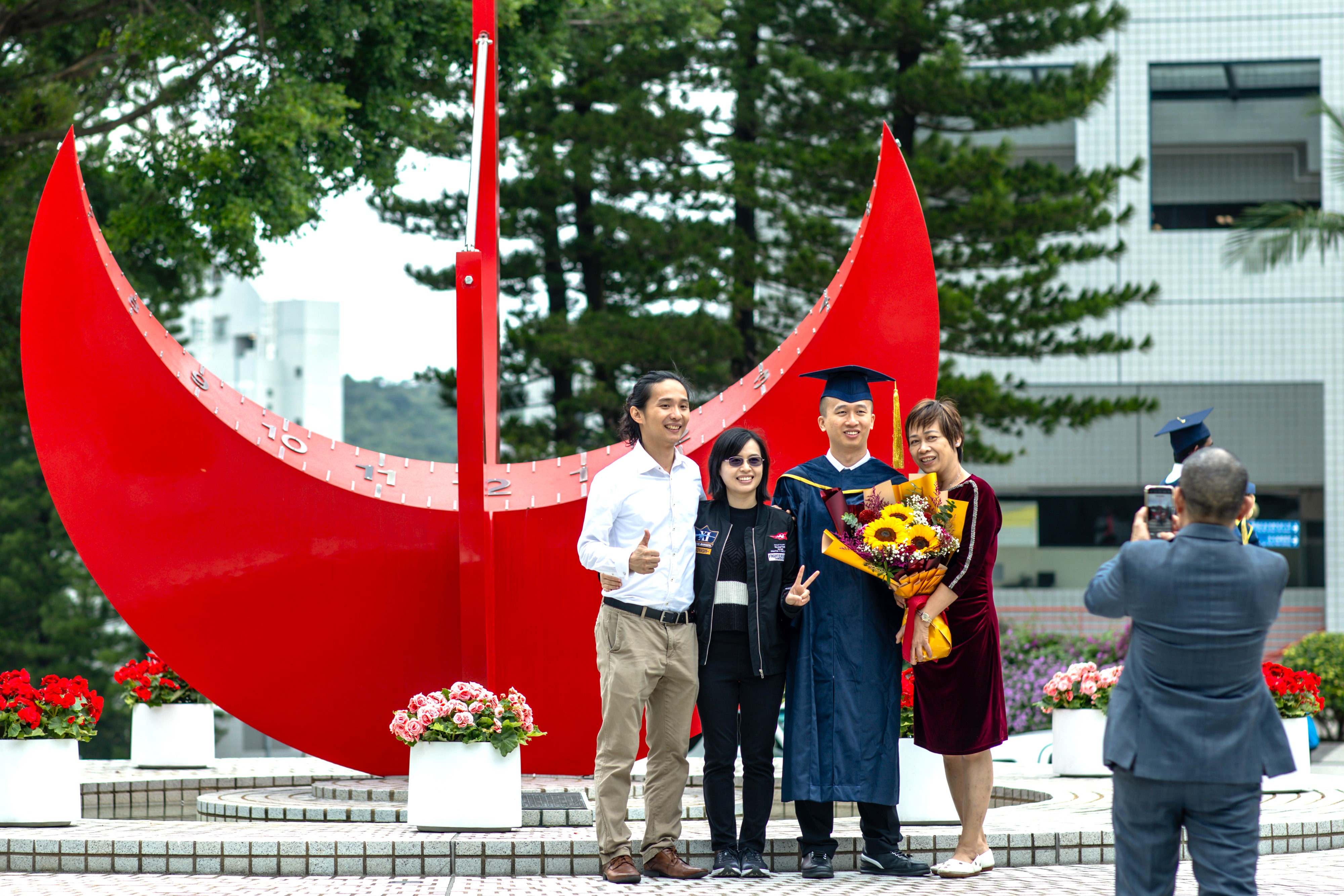 科大今天举行学位颁授典礼2024。
