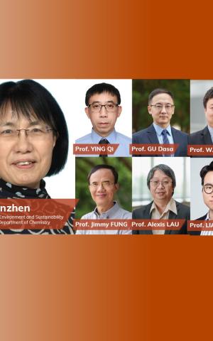 Division of Environment and Sustainability (ENVR) - Prof. YU Jianzhen, Prof. YING Qi, Prof. GU Dasa, Prof. WANG Zhe, Prof. Jimmy FUNG, Prof. Alexis LAU, Prof. LIAO Kezheng